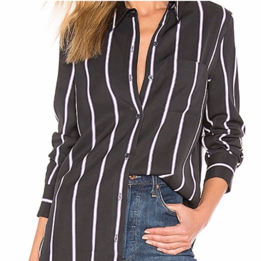 J.Crew Button Up Top With No Collar